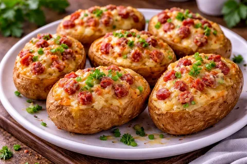 Картофельные лодочки